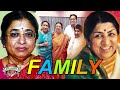 Usha Mangeshkar Family With Parents, Brother & Sister