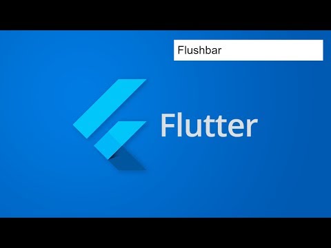 Flutter Plugin/Packages   || FlushBar