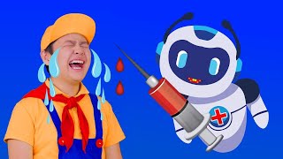 Robot Doctor & Sick Song + More | Kids Funny Songs