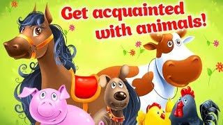 Animals Farm for Kids "Educational Education İnteractive Baby Games" Android Gameplay Video screenshot 2