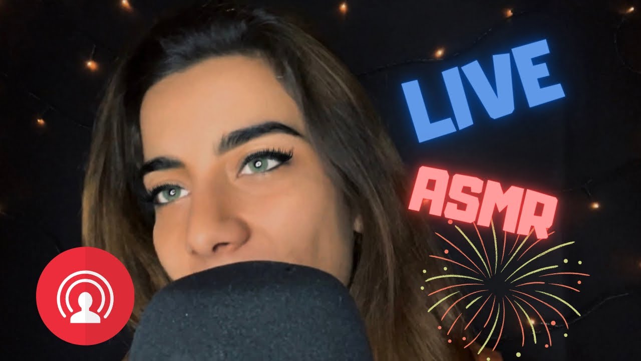 LIVE ASMR 🔴 per DORMIRE E RELAX INSIEME ASMR ITA YouTube