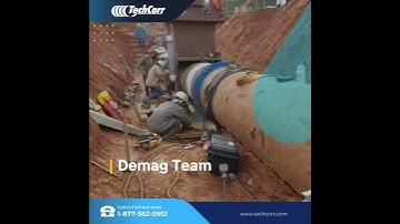 TechCorr- Demag Solutions #ndt #demag #pipeline #pipelineconstruction #pipelinejob