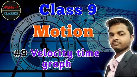 Velocity - time graph | Motion | Class 9 | Physics | CBSE | NCERT