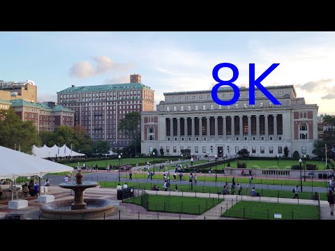 An 8K Tour of Columbia University (2021 Footage)