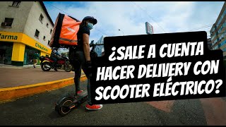 ¿Cuánto dinero se puede ganar haciendo delivery con un scooter eléctrico? 🛴⚡