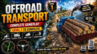 Offroad Transport USA Game USA Offroad Transport Truck game screenshot 3