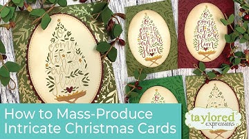 How to Mass-Produce Christmas Cards Using a MISTI
