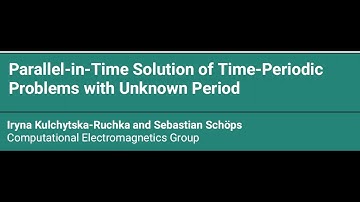Parallel-in-Time Solution of Time-Periodic Problems with Unknown Period