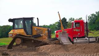 CAT NEXT GEN D5 DOZER GRADING SAND // Residential Excavating