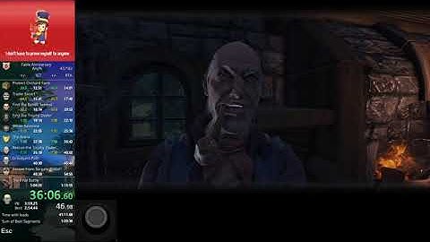 Fable Anniversary Any% Speedrun in 1:01:46 w/o loads