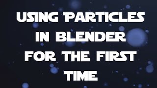 First Particle System I Ever Tried in Blender #Blender #render #BlenderAnimation