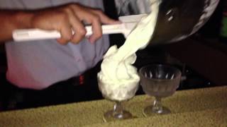 Making Ice Cream Cocktails at the Duck Inn, Delavan, WI