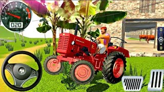 🌾 Indian Tractor Driving 3D 🚜 Amazing Off-Road Tractor Gameplay | Farming Simulator Jeevay Gaming  screenshot 3