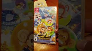 Nintendo Switch Super Monkey Ball Banana Rumble Unboxing