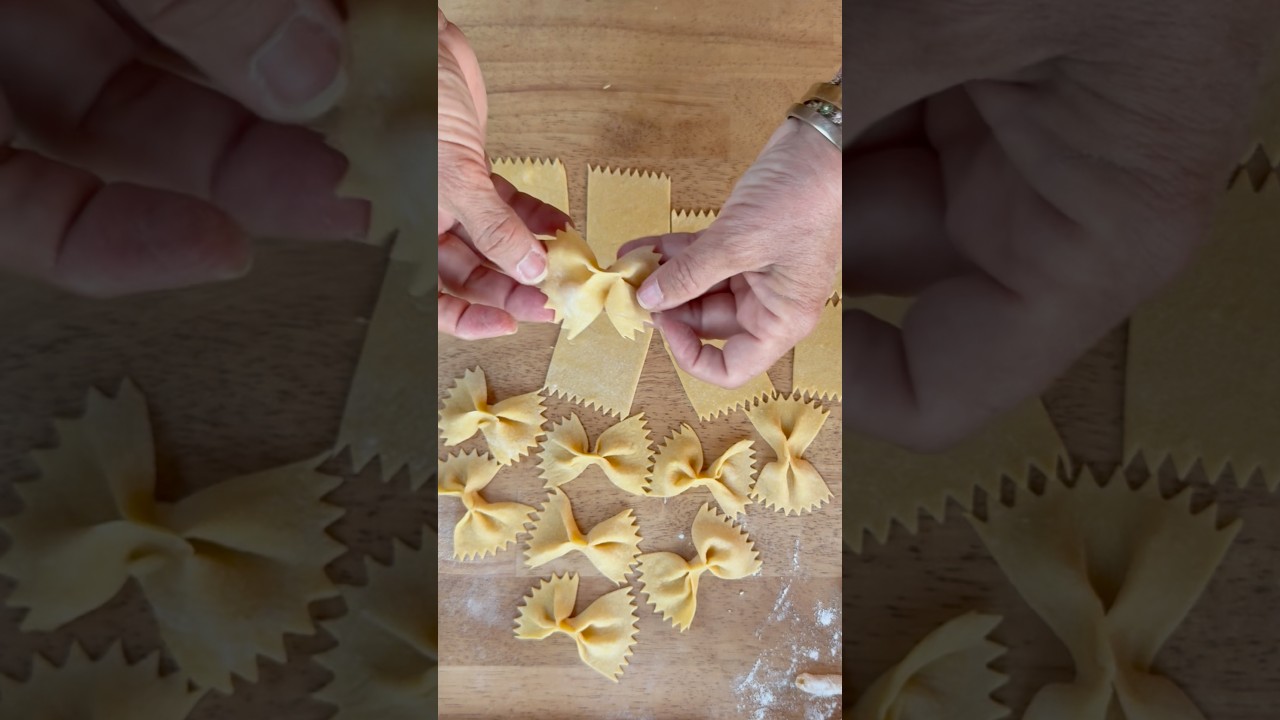 Farfalle is one of the most playful and recognizable pasta shapes. 