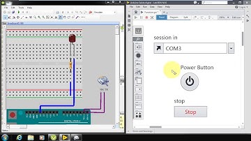 Virtual Breadboard y LabView NXG | Arduino Serial Comunicación