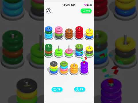Color Hoop Stack - level 205