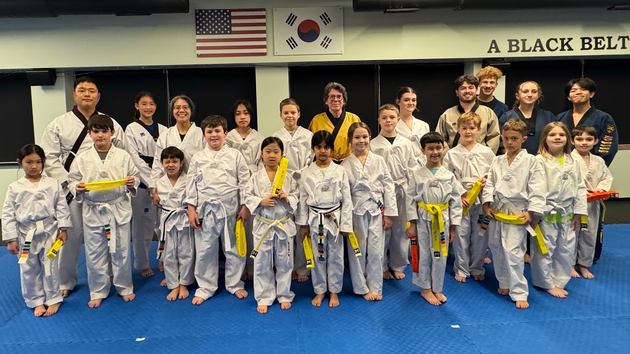 2026 February Level 1 Belt Testing (White & Yellow Belt) 🤍💛