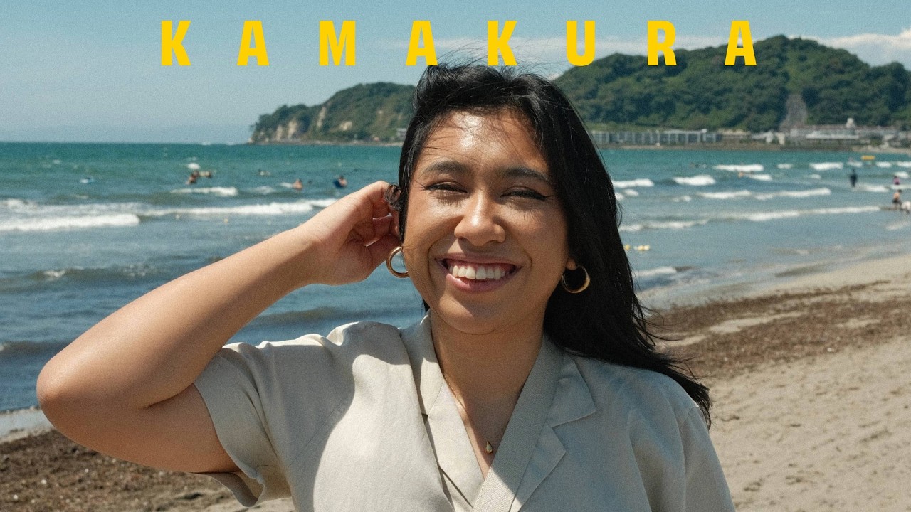summer in Japan: day trip to Kamakura - quiet, seaside city near Tokyo  🌊🏖️ | Cookie Gonzalez