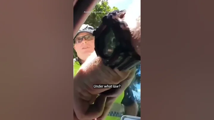 ‘I’ll bust your window’ Dramatic Australian sovereign citizen arrest caught on camera