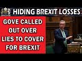 Gove Lies to Cover for Brexit Trade Losses