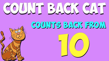 Count Back from 10 with the Count Back Cat!