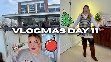 VLOGMAS DAY 11 | HOLIDAY OUTFIT IDEAS + ALDI’S SHOP WITH ME