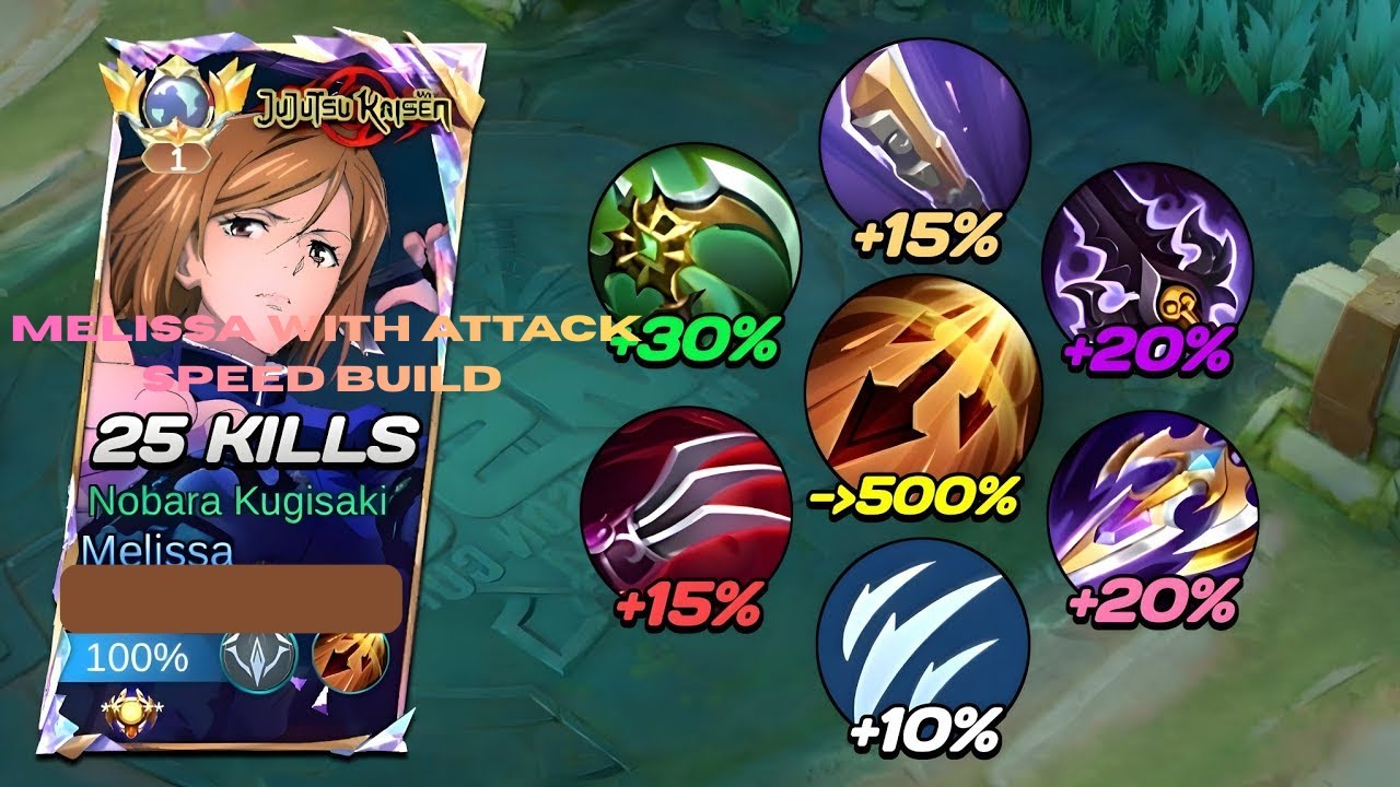 MLBB Melissa | Attack Speed Build