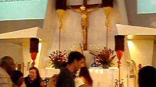 Catholic Hawaiian Mass St  Augustine by the Sea Church, Waikiki