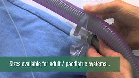 Adult and paediatric breathing system tube supports from Intersurgical