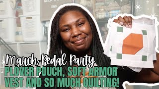 Plover Pouch, Soft Armor Vest, Hemingway Pouch and So Much Quilting! || March Pedal Party screenshot 5
