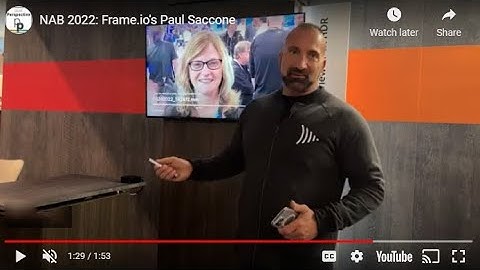 NAB 2022: Frame.io