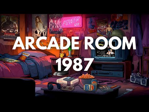 Teenage Room 87 Playing Contra All Night Vaporwave Focus Music 