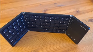 Jelly Comb B003B Keyboard. Foldable + Keyboard = Foldboard