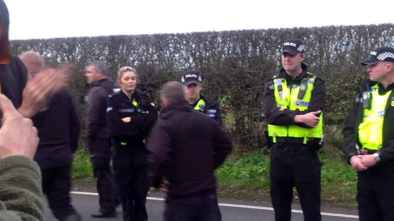 High Court Bailiffs get turned away by Upton Community Protection Camp
