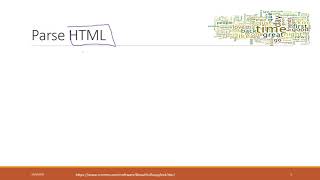 Lec 6.2 Parse #HTML #datamining