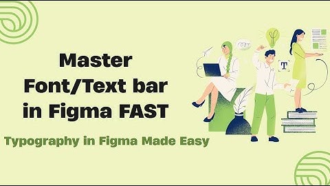 Figma Text Bar Tutorial | Fonts, Colors, Spacing & Alignment Explained | #figma #uiux #designtips