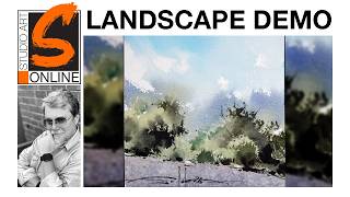 Studio Art Online - Sketches of Alaska (Watercolor Landscape Demo)