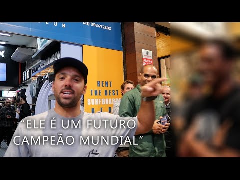 Caio Ibelli: “Ele é um futuro campeão mundial” #WSL