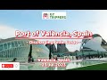 Port of valncia  spain  valncia berth valncia port  discharging grain cargo  23jul2023