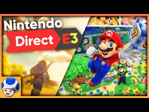 NEUES Mario Party & mehr!😱 Meine Highlights aus der Nintendo E3 Direct 2021! | Piuus