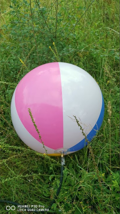 24' Beach ball intex pop compressor