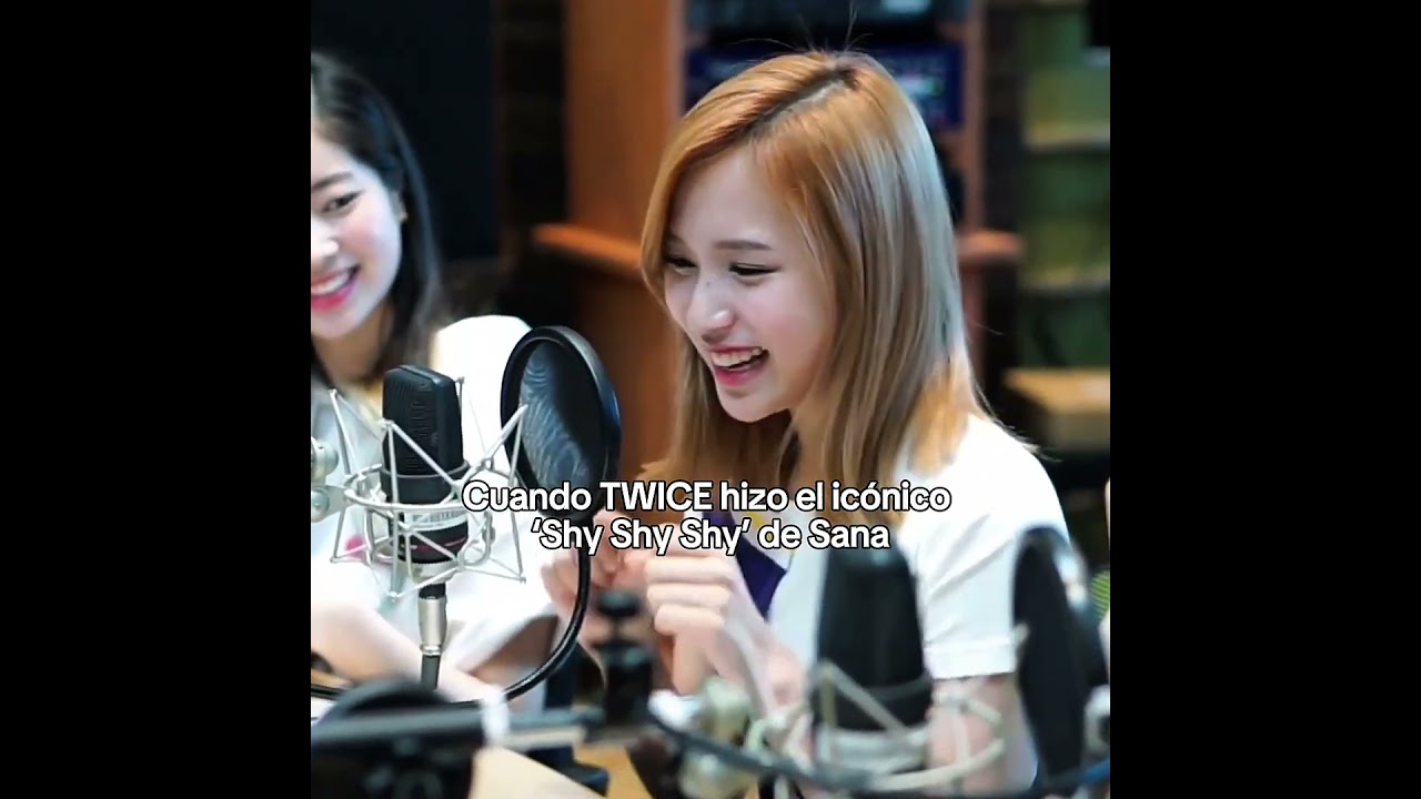 TWICE haciendo el Shy Shy Shy de Sana 💗 #kpop #kpopedit #shorts