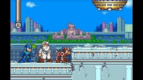 Mega Man 7 Perfect Run - Intro Stage - Bass