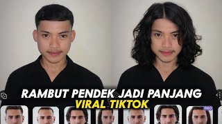 Cara Edit Foto Rambut Jadi Panjang Viral Tiktok || Edit Rambut Pendek Jadi Panjang