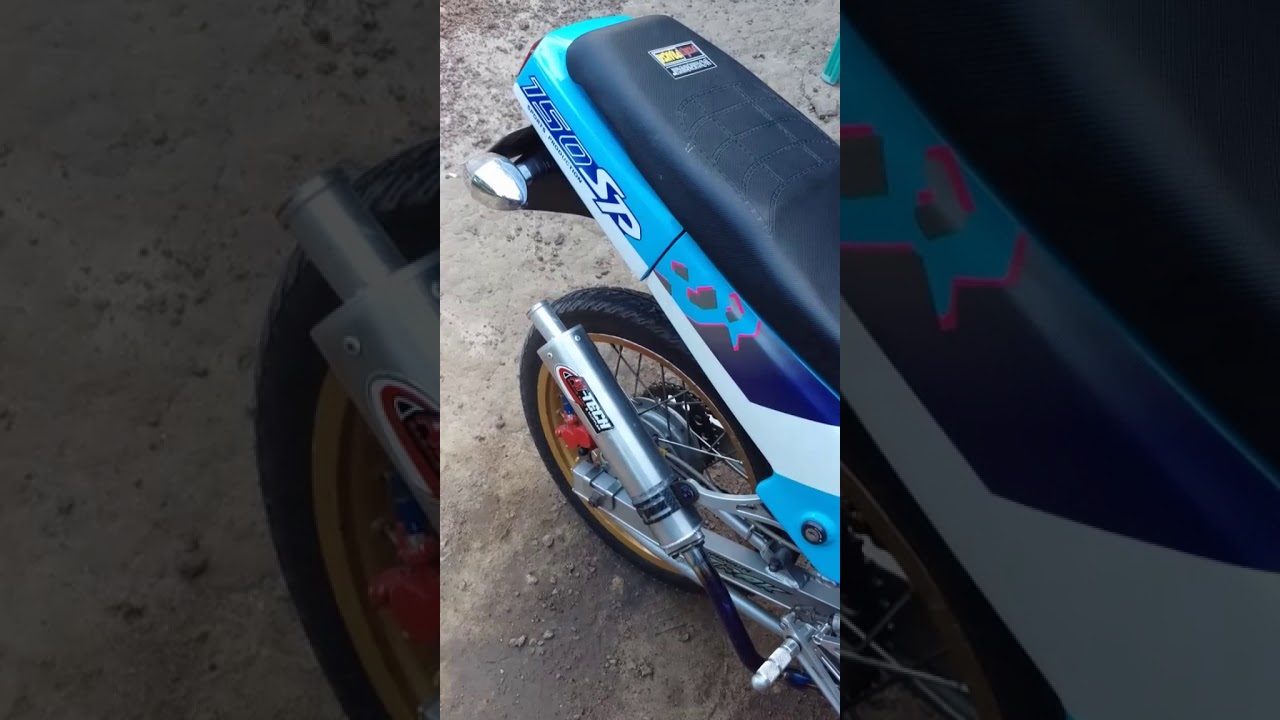 Knalpot KR 150 SP by Aitech Cobra stainless bluemoon