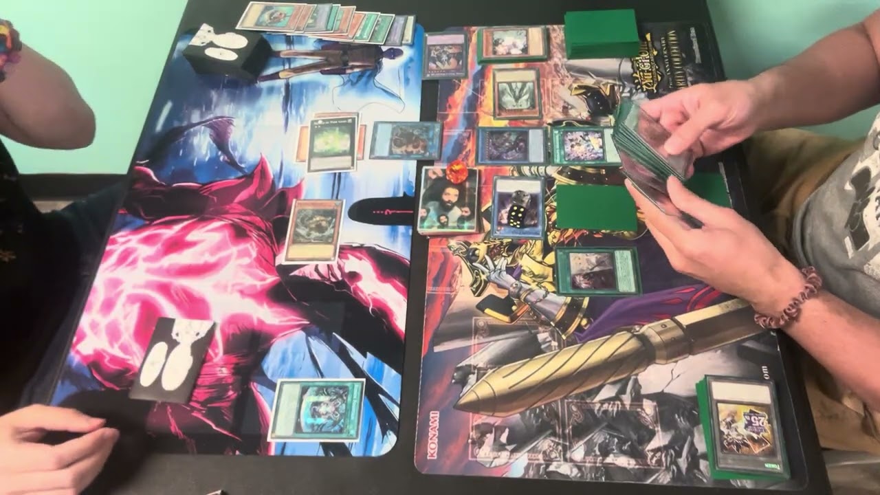 Эвигишки Спрайт Мелффи Руник против Мегалит Догматика! Прямая трансляция местной дуэли в Yu-Gi-Oh!