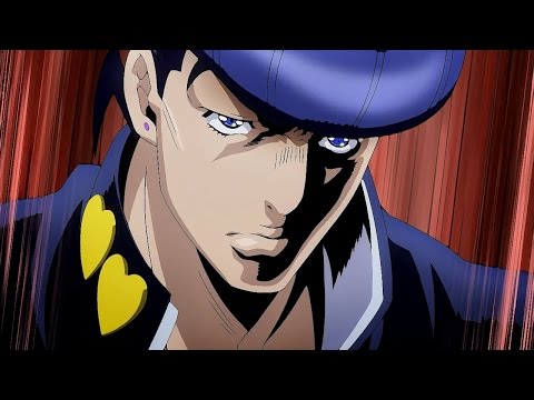 ４部 - 不良 vs 東方仗助 - 戦闘シーン 【ジョジョ】