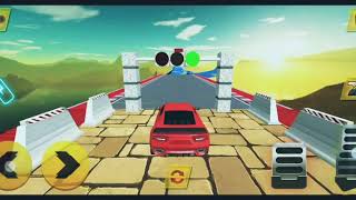 Crazy car driving simulator: impossible sky tracks 🚗🛣️ screenshot 5