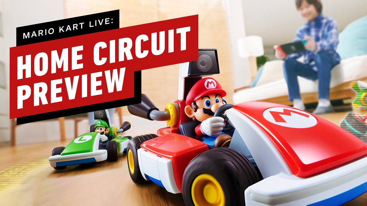 Mario Kart Live Home Circuit Is a Very Expensive Game of Pretend YouTube